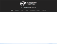 Tablet Screenshot of buffalolimousine.com